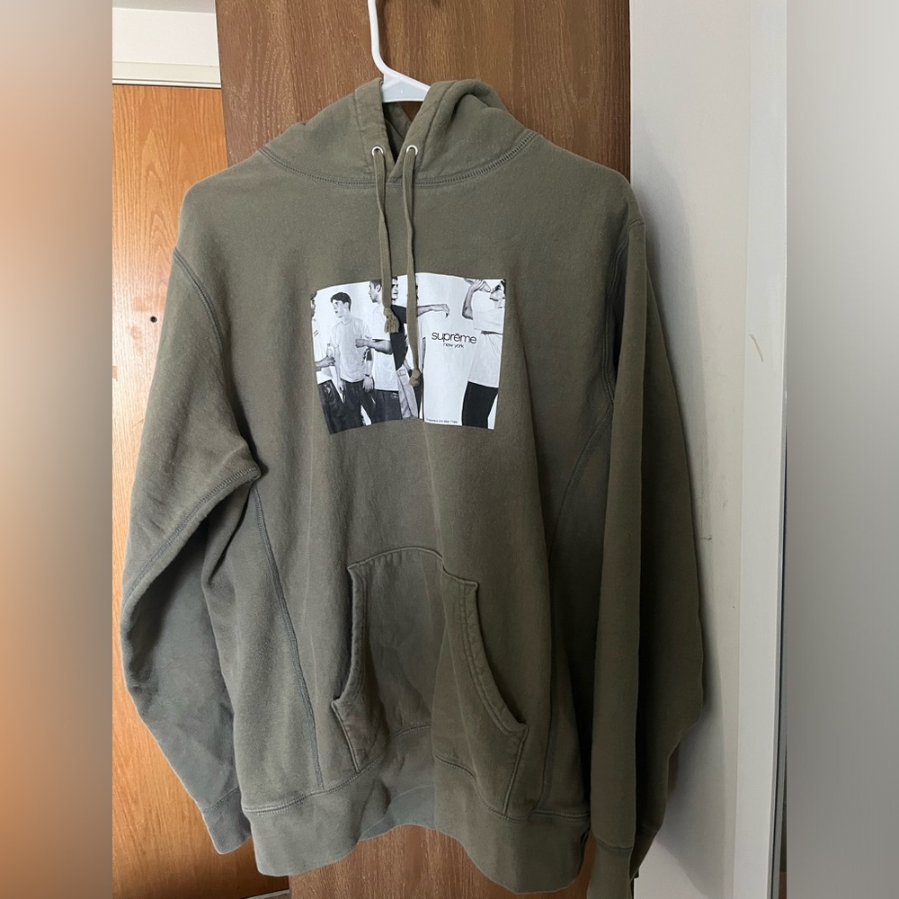 SUPREME Men‘s Classic Ad Hooded Sweatshirt